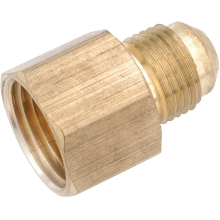 Anderson Metals 1/2''x3/8'' Brass Low Lead Female Flare Connector 754046-0806