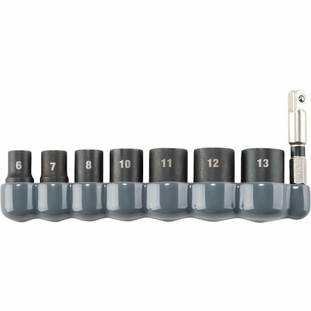 Makita Impact XPS Metric Impact Socket Set, 8pcs E-01694