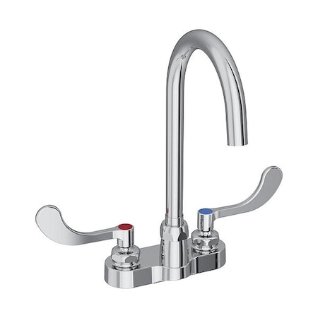 Elkay Handle-Operated Faucet, Manual, Gooseneck LK406LGN05T4