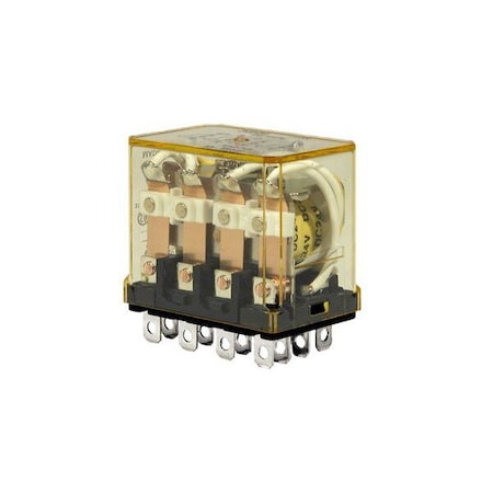Idec GP Rly 4PDT 10A 24V DC Coil w/ diode & I RH4B-ULD-DC24V