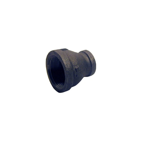 Southland 1 In. x 3/4 In. Malleable Black Iron Reducing Coupling 521-354HN