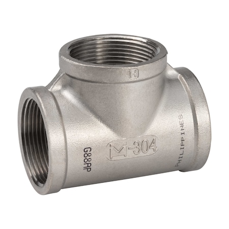 Proline Series Stainless Steel 304 1-1/2-in FIP Tee SF-908