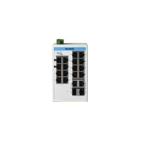 Advantech 16FE + 2GE Combo Ethernet ProView Switch with Wide Temperature EKI-5626CI-AE