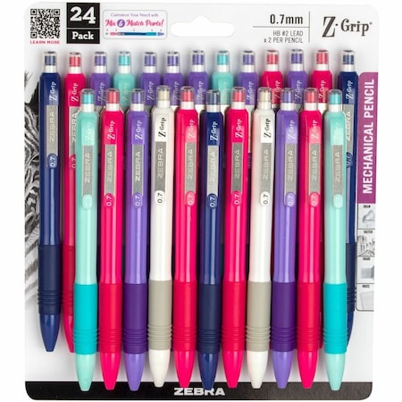 Zgrip Mechanical Pencil Assorted Bright 50424