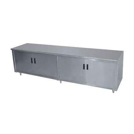 Advance Tabco Flat Top Enclosed Base Hinged Doors EHB-SS-3010M