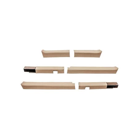 K&M Mfg Corner Post Kit for John Deere 6000 Series Tractors Tan Vinyl 4604