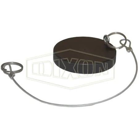 Dixon Mann-Tek by  Dry Disconnect Dust Cap, 2-1/2 in, Polyethylene, Domestic DADC250