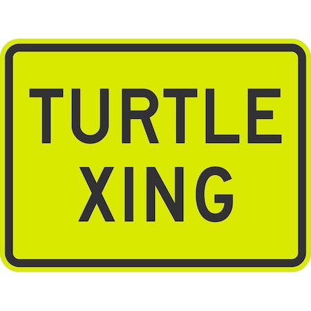 Lyle Turtle Xing, 24x18, Diamond Grade, Yellow Green G-11783-DG_24x18