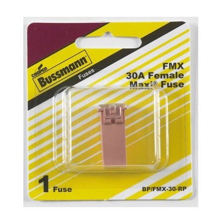 Eaton Bussmann 30A PNK Fem Maxi Fuse BP/FMX-30-RP