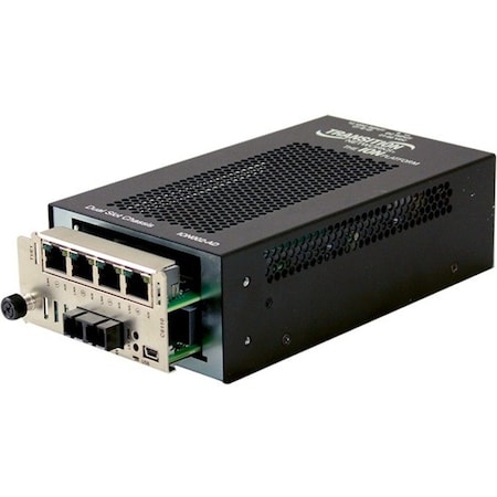 Transition Networks 2-SLOT CHASSIS, ION, DUAL INPUT POWER with -NA power ION002-AD-NA