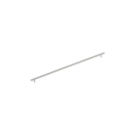 Amerock Bar Pulls 30-1/4 inch 768mm Center-to-Center Polished Nickel Cabinet Pull BP19019PN