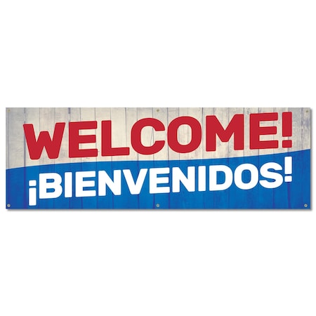 Signmission Welcome, 24 Inch, Banner B-72-30437