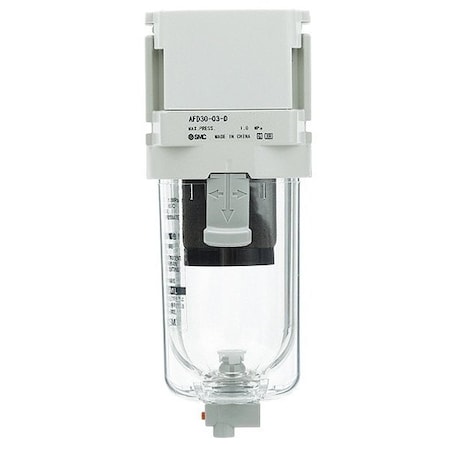 Smc Compressed Air Filter, Water Separator AFD20-N02-CZ-D