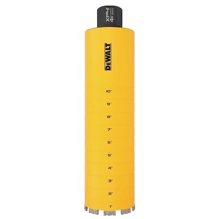 Dewalt Core Bit, 35 in, 4 1/4 in, Diamond DW55020