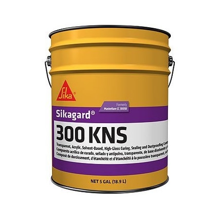 Sika Sikagard-300 KNS SB High-Gloss Acrylic Cure & Seal Compound, 55 Gal Drum 812126