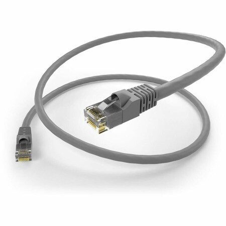 Unc Group 100Ft Gray Cat5E Patch Cable, Utp, Snagless PC5E-100F-GRY-S