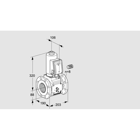 Honeywell Kromschroder VAS780F05NKGR3B/MM/PP KS88203368