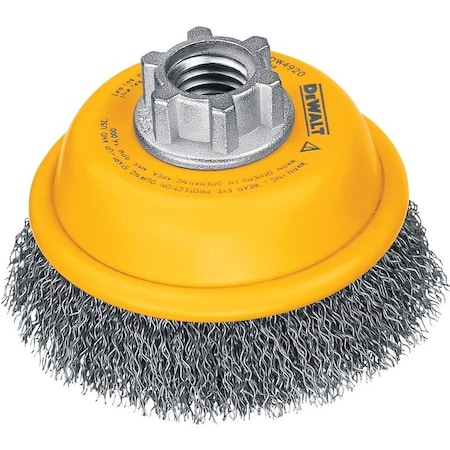 Black & Decker WIRE BRUSH CUP W/5/8-11 SPINDLE DW4920