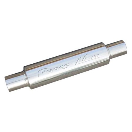 Pypes Performance Exhaust 3 in. Round Case Muffler PYPMVR203S