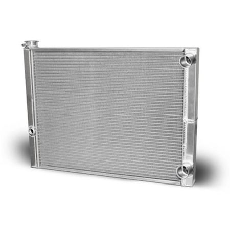 Strike3 Aluminum Natural Radiator for Chevy - 19 x 26 x 1.5 in. ST3610747