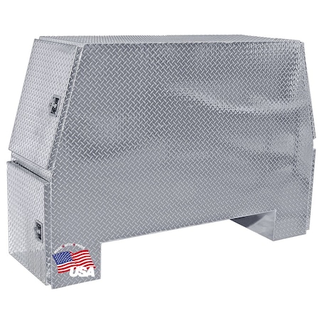 Buyers Products Backpack Truck Box, Silver, 0.100" Gauge BP825524