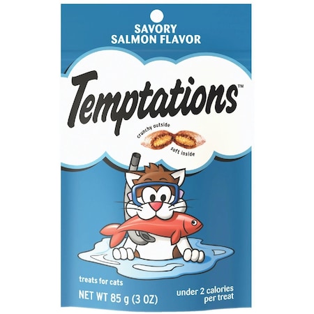 Temptations Savory Salmon 3 Oz. Cat Treat 798465