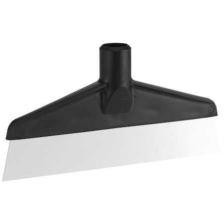 Vikan Table and Floor Scraper, Black, SS, Solid 29089