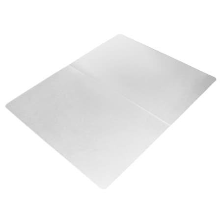 Floortex Cleartex Polypropylene Rectangular Anti-Slip Foldable Chair Mat for Hard Floors - 45" x 53" NCMFLLAC0003