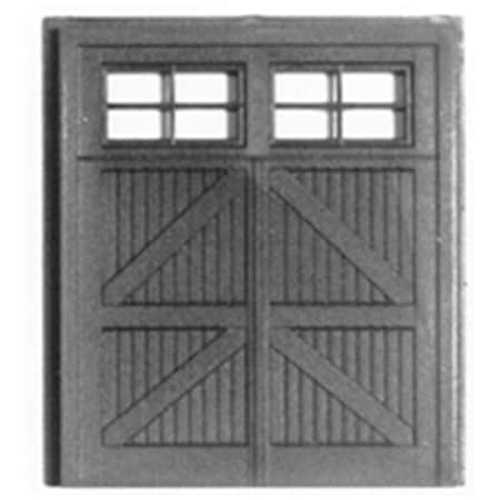 Endless Games Small Town USA  10 x 9 ft. Hinged Freight Door, 2PK EN1798839
