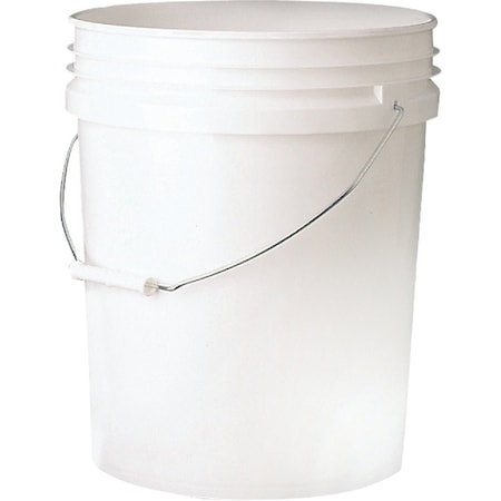 Leaktite 5 Gal. White Plastic Bucket 1123032