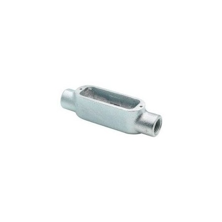 Bridgeport 1-1/2 in C-Style Aluminum Conduit Body with Cover and Gasket C-49CG
