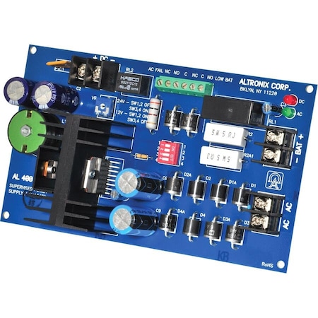 Altronix Power Supply 12/24Dc at 4A AL400ULB