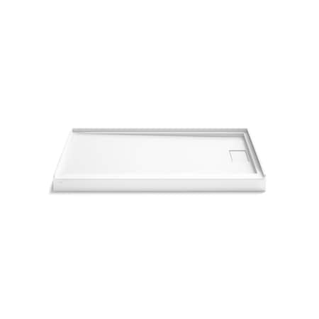 Kohler Stoneridge 60" x 36" alcove shower base, right drain 44154-HW1