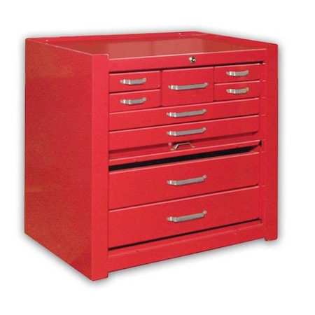 Pucel Heavy Duty Tool Box, 9 Drawers, Red TB-9 TOOLBOX-RD
