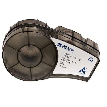 Brady Blue All Weather Vinyl Labels for Brady M210 and M211, 0.75in M21-750-595-BL