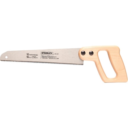 Stanley 10'' L. Blade 12 PPI Maple Handle Hand Saw 20-221