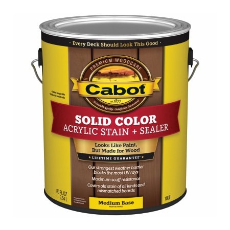 Cabot/Valspar GAL MED Base Deck Stain 1808-07