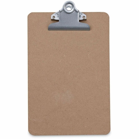 Universal Clipboard w/High-Capacity Clip, 1" Capacity, Holds 6w x 9h, Brown UNV05610