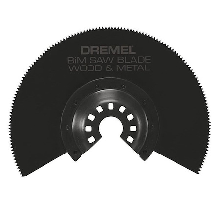 Dremel Oscillating Blade, 7/8 in D Cutting, Bi-Metal MM452