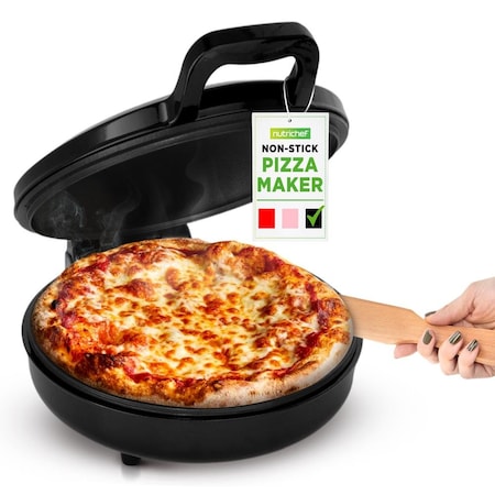 Nutrichef Countertop Pizza Maker, Black NCSW837BLACK