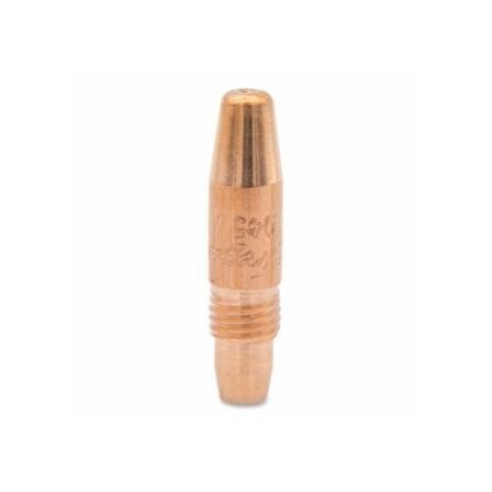Bernard TOUGH LOCK, Contact Tip, 0.045 in Wire, Heavy-Duty, Copper, Tapered, 100PK 360-403-21-45