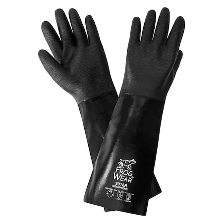 Global Glove Chemical Resistant Gloves, 18 in L, 1 PR 9918R