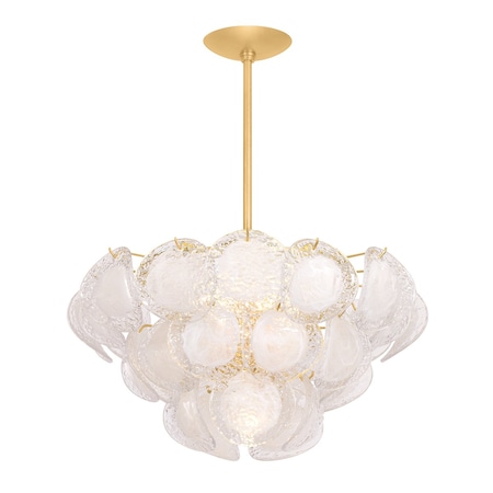 Hudson Valley Lighting Cedar Hill 5 Light Chandelier in Vintage Gold Leaf Finish 1330-VGL