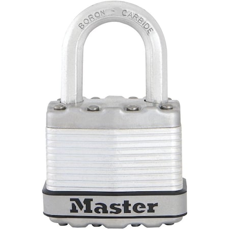 Master Lock Magnum Series Padlock, Keyed Different Key, 516 in Dia Shackle, ToughCut Boron Carbide Shackle M1XKAD
