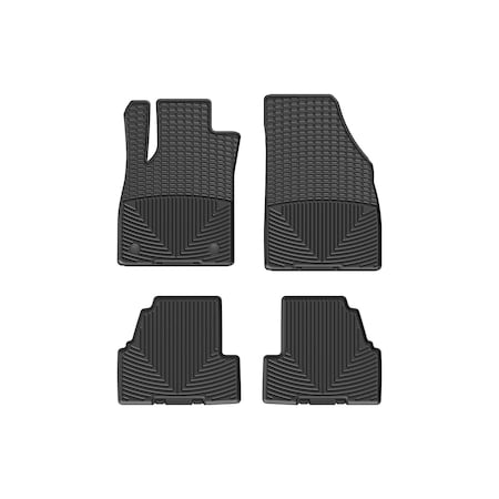 Weathertech Black, Front and Rear All Weather Floor Mats W368-W373