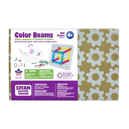 Roylco Color Beams, 164-Piece Set R20314