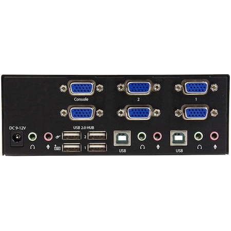 Startech.Com 2-PORT KVM SWITCH W/ DUAL VGA - USB 2.0 SV231DVGAU2A