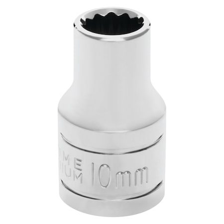 Performance Tool 1/2 In Dr. 12 Pt Socket 10Mm Socket 12Pt 10M, W32810 W32810
