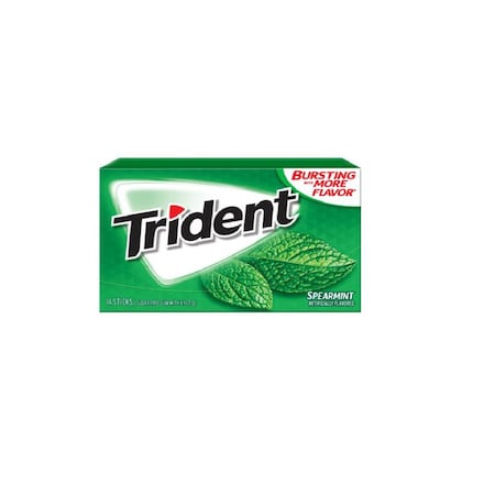 Trident Trident Sugar Free Spearmint Chewing Gum 14 pk 1.168 oz VAM05017