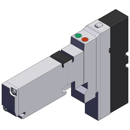 Smc Solenoid Valve, Base-Mounted, VQC1000, 24V DC VQC1201N-51